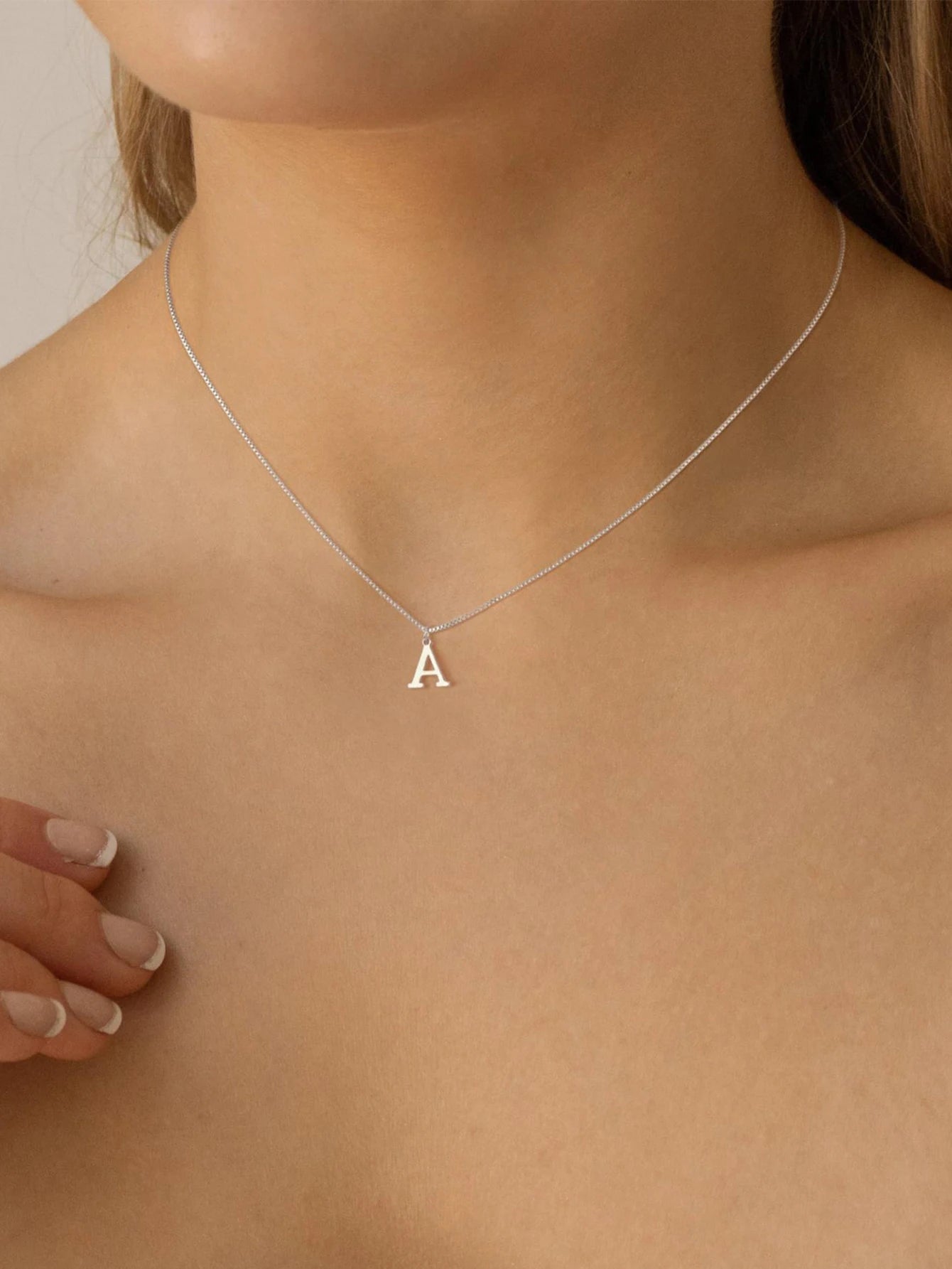 Initial Name Word Necklace