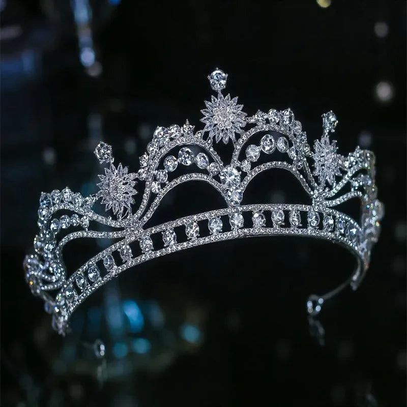 Diverse Silver Color Crown