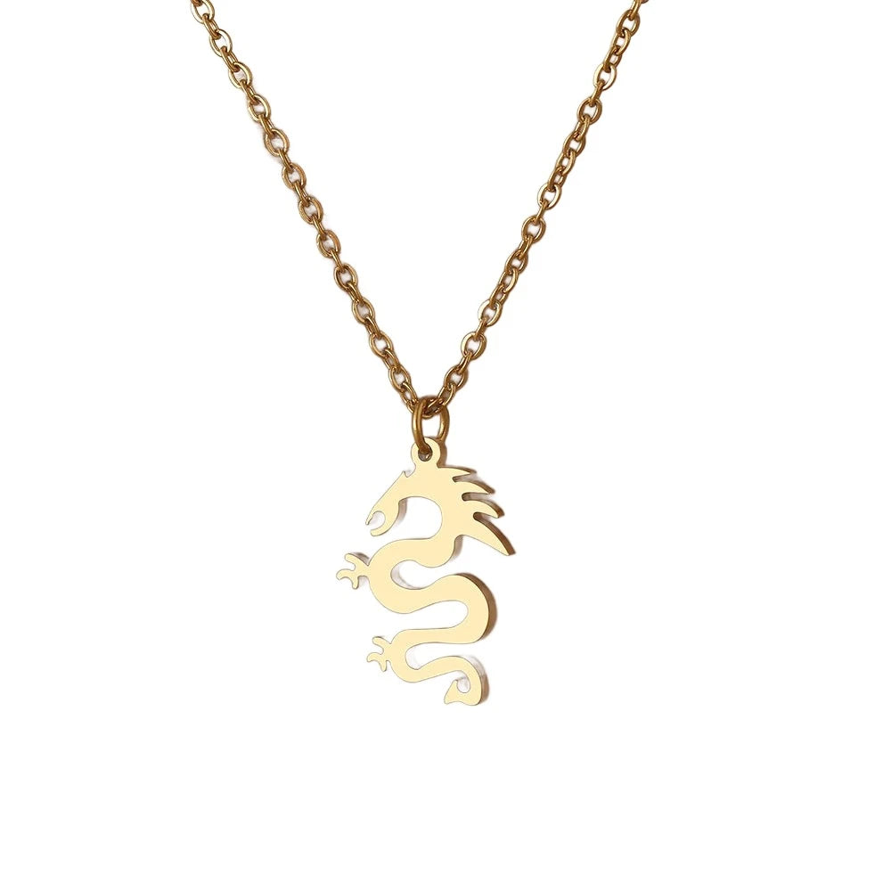 Gothic Dragon Necklace