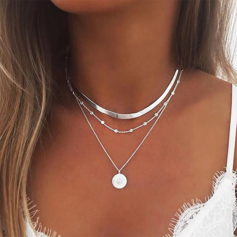 Vintage Multilayer Choker Necklace