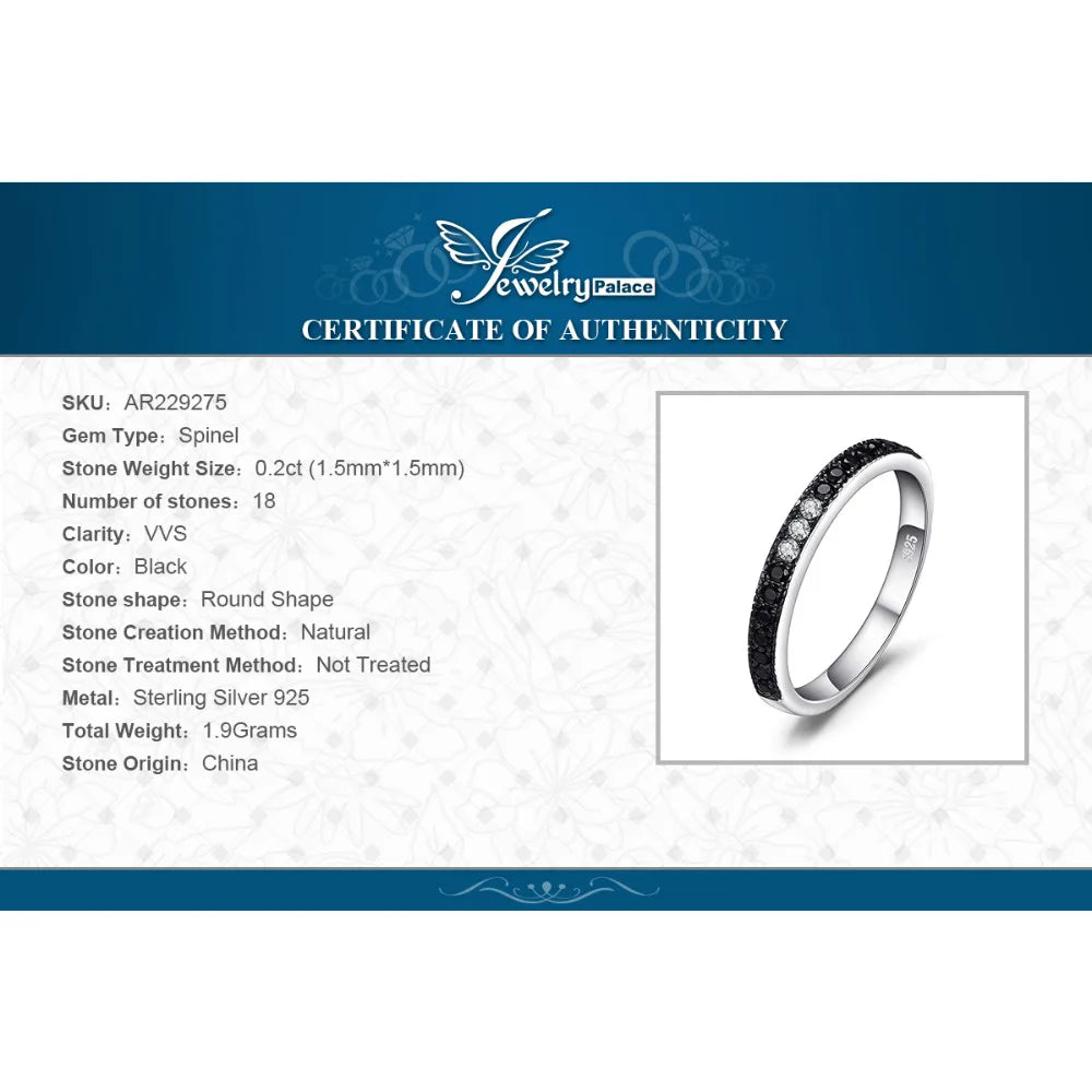 Natural Black Spine Rings