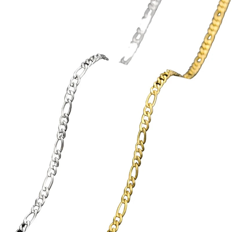 Chunky Figaro Chain Anklets