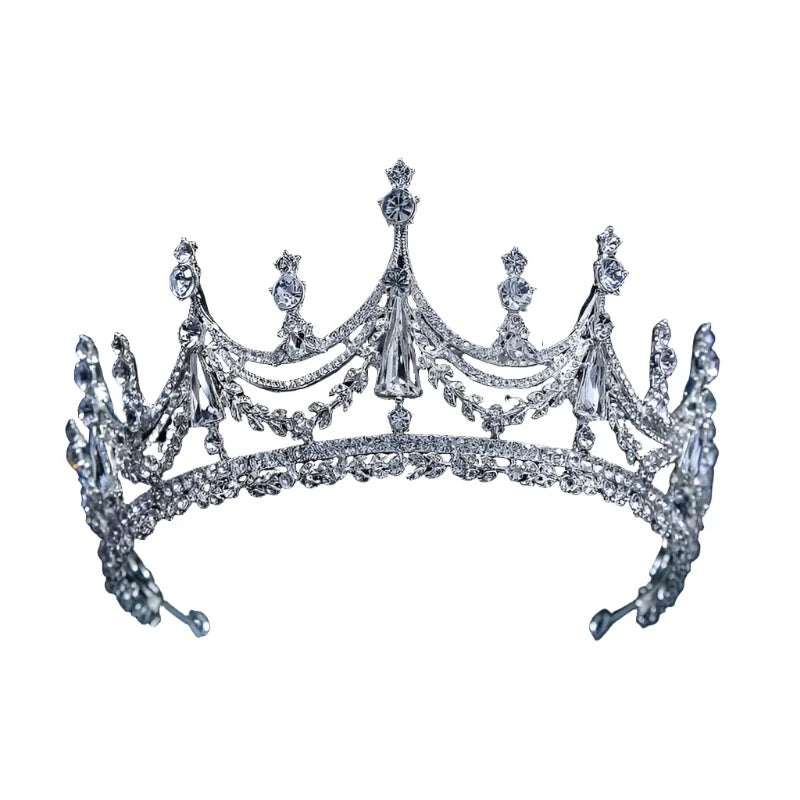 Diverse Silver Color Crown