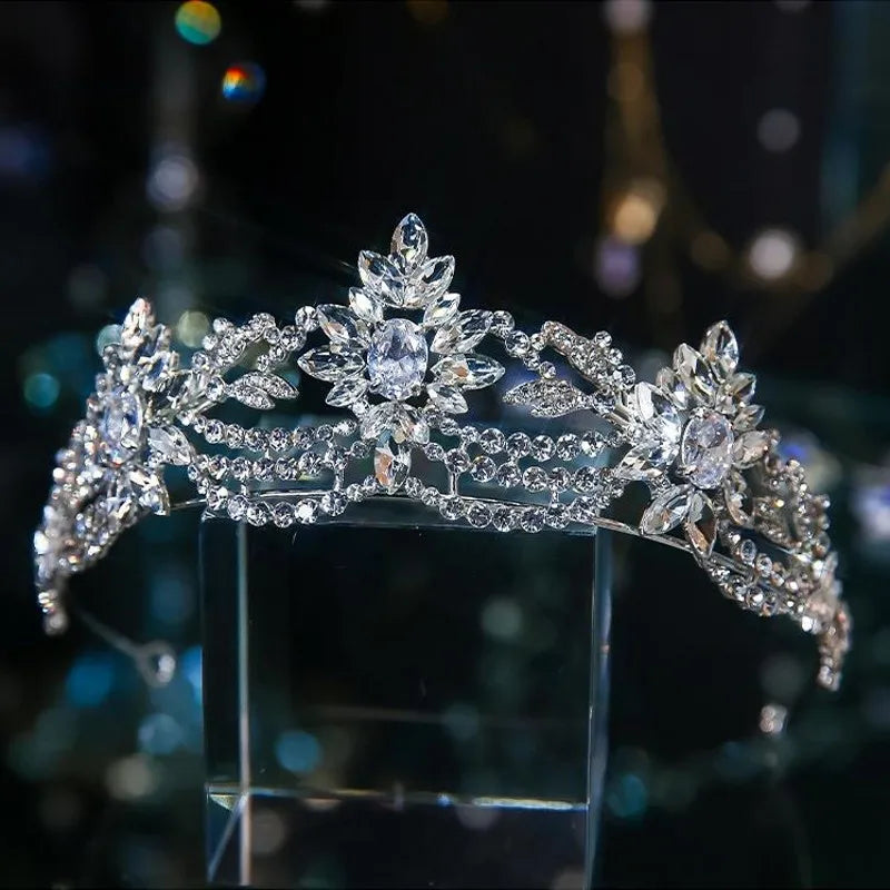 Diverse Silver Color Crown