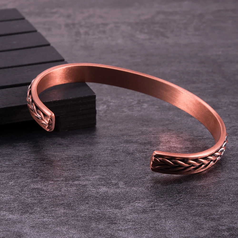 Twisted  Magnetic Bracelet