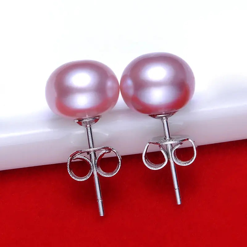 Freshwater Pearl Stud Earrings