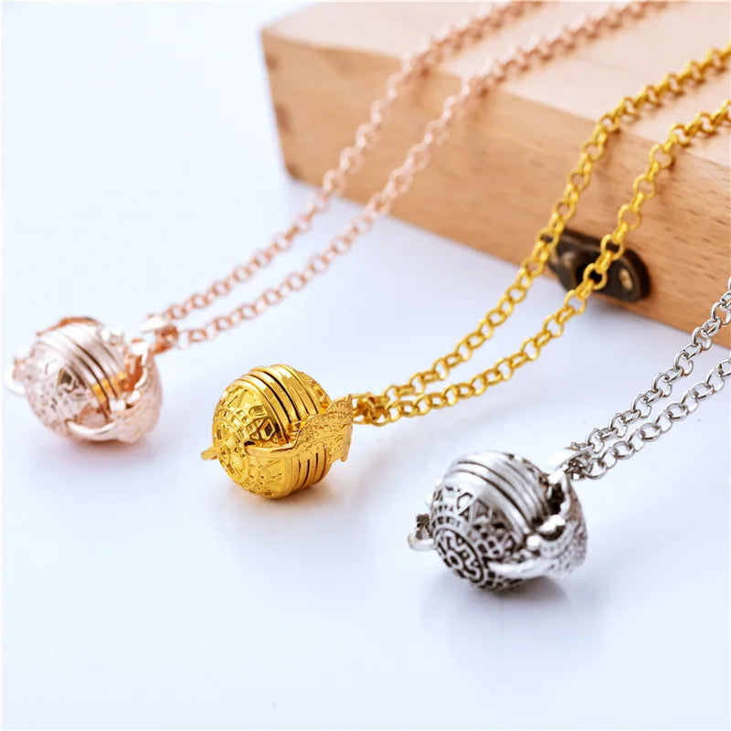 Angel Wings Locket Necklace