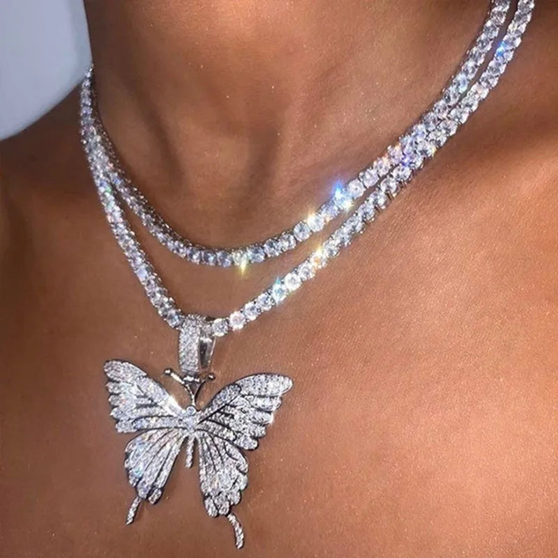 Butterfly Chain Necklace