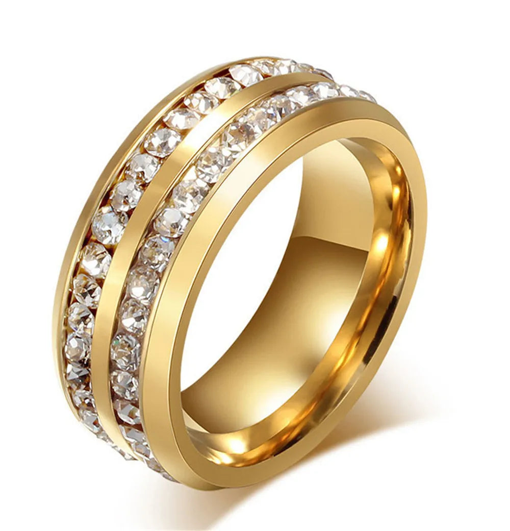 Princess Cut Cubic Zirconia Couple