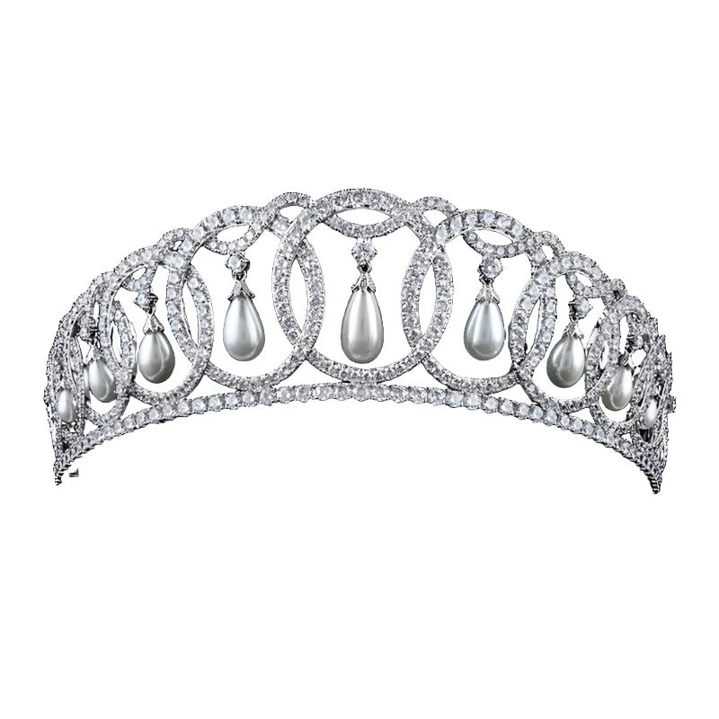 Waterdrop Pearl Crown