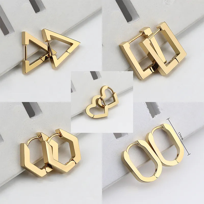 Mini Geometric Earrings