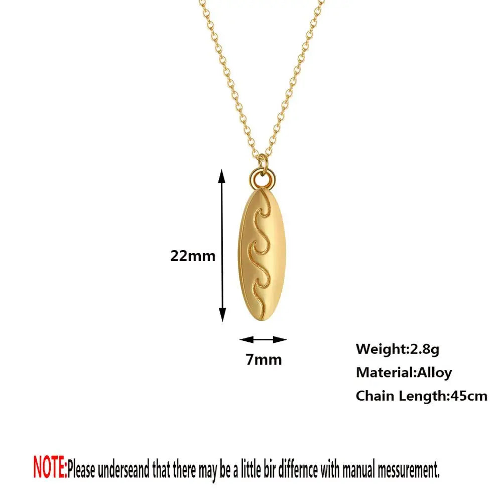 Todorova Surfboard Pendant