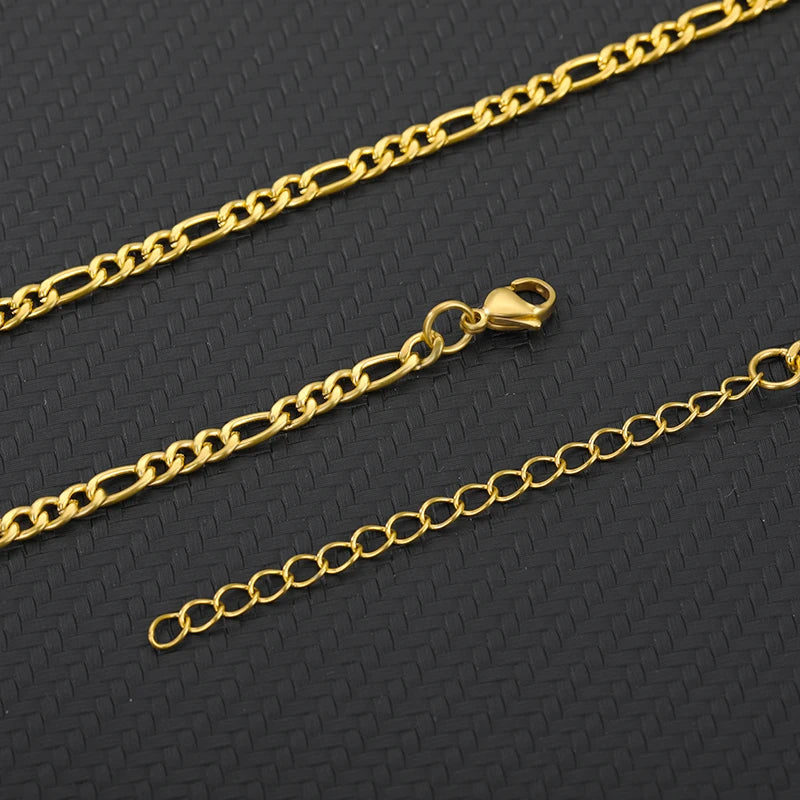 Chunky Figaro Chain Anklets