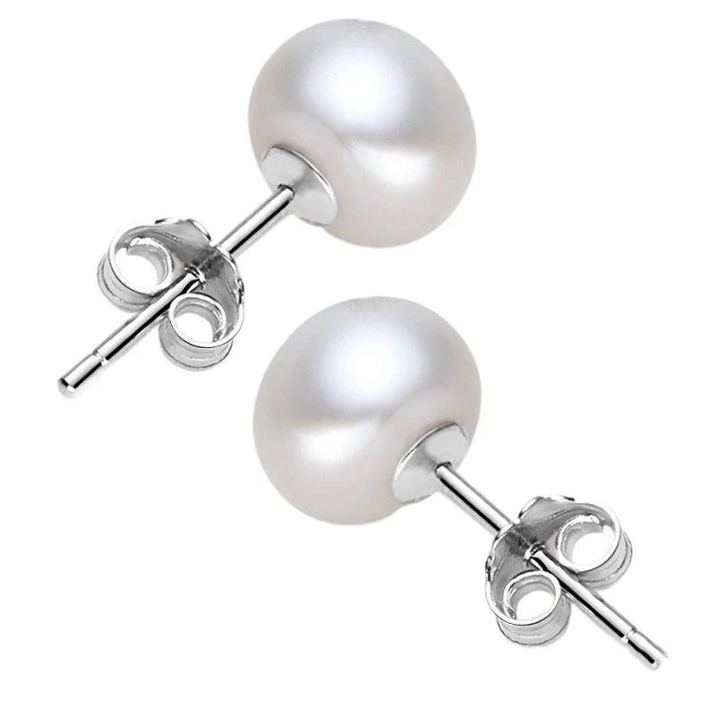 Freshwater Pearl Stud Earrings