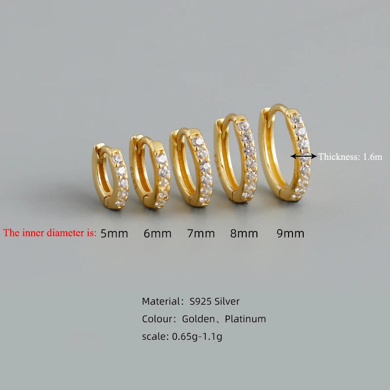 Hoop Buckle Earrings