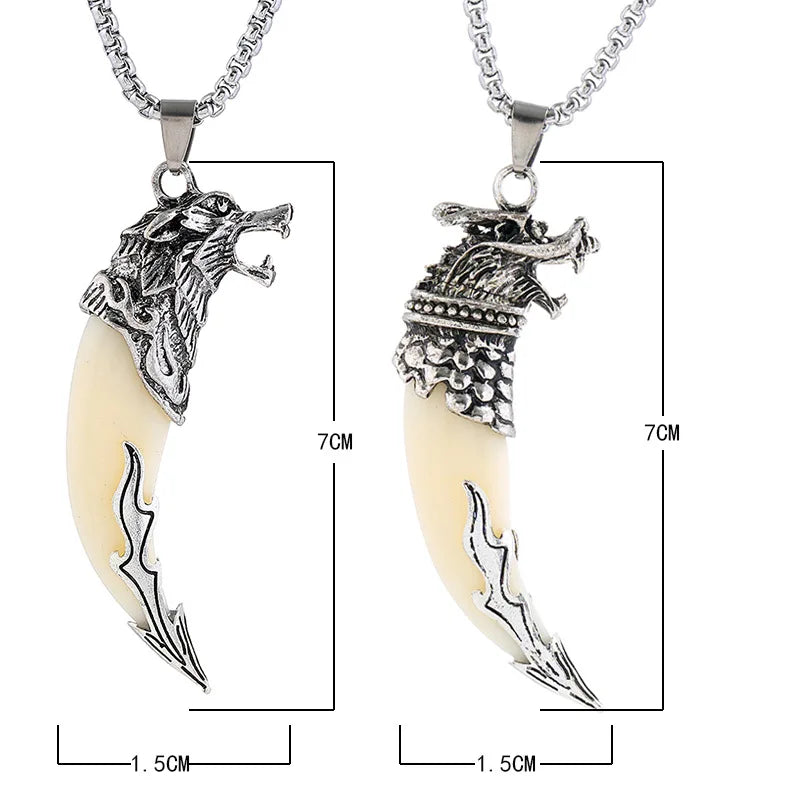 Wolf Tooth Pendant