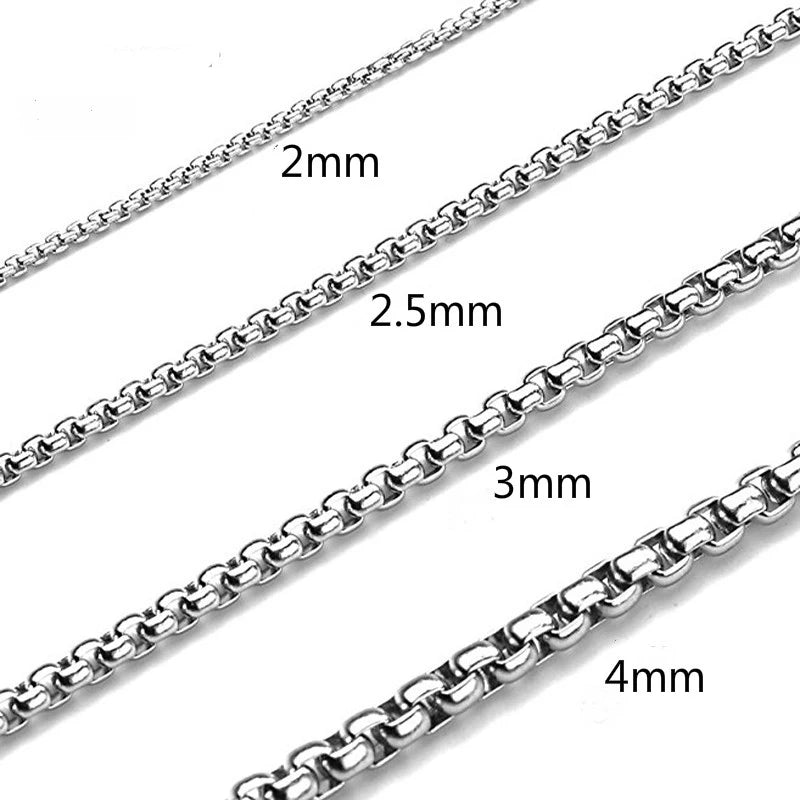 Trendy Stainless Steel Unisex Necklace
