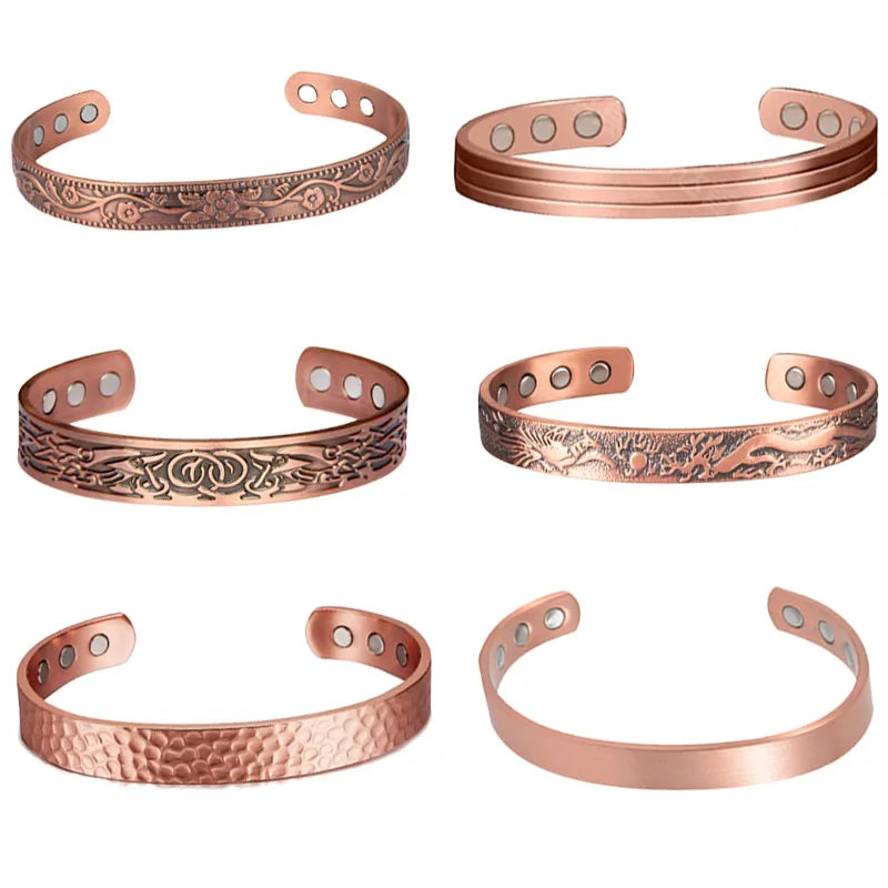 Matte Copper Magnetic Bracelet