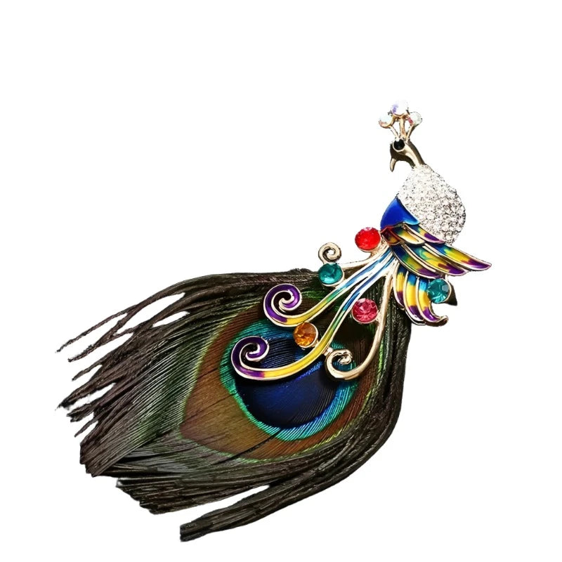 Handmade Peacock  Brooches