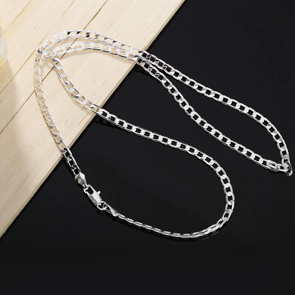 Silver Link Chain Necklace