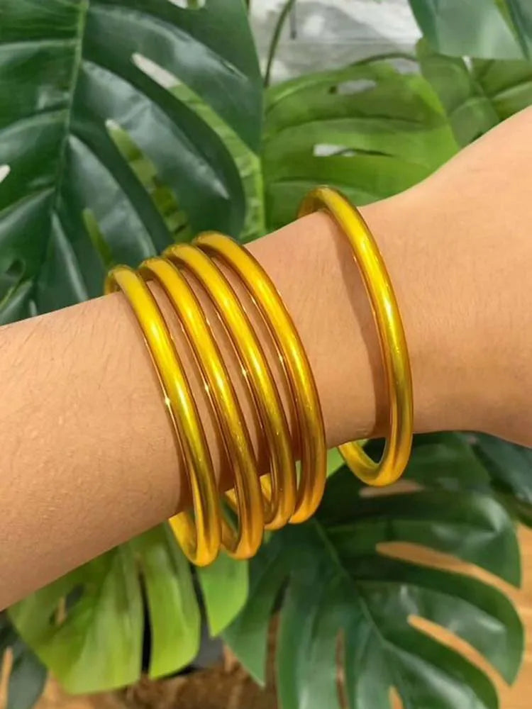 Multicolor Silicone Tube Bangles