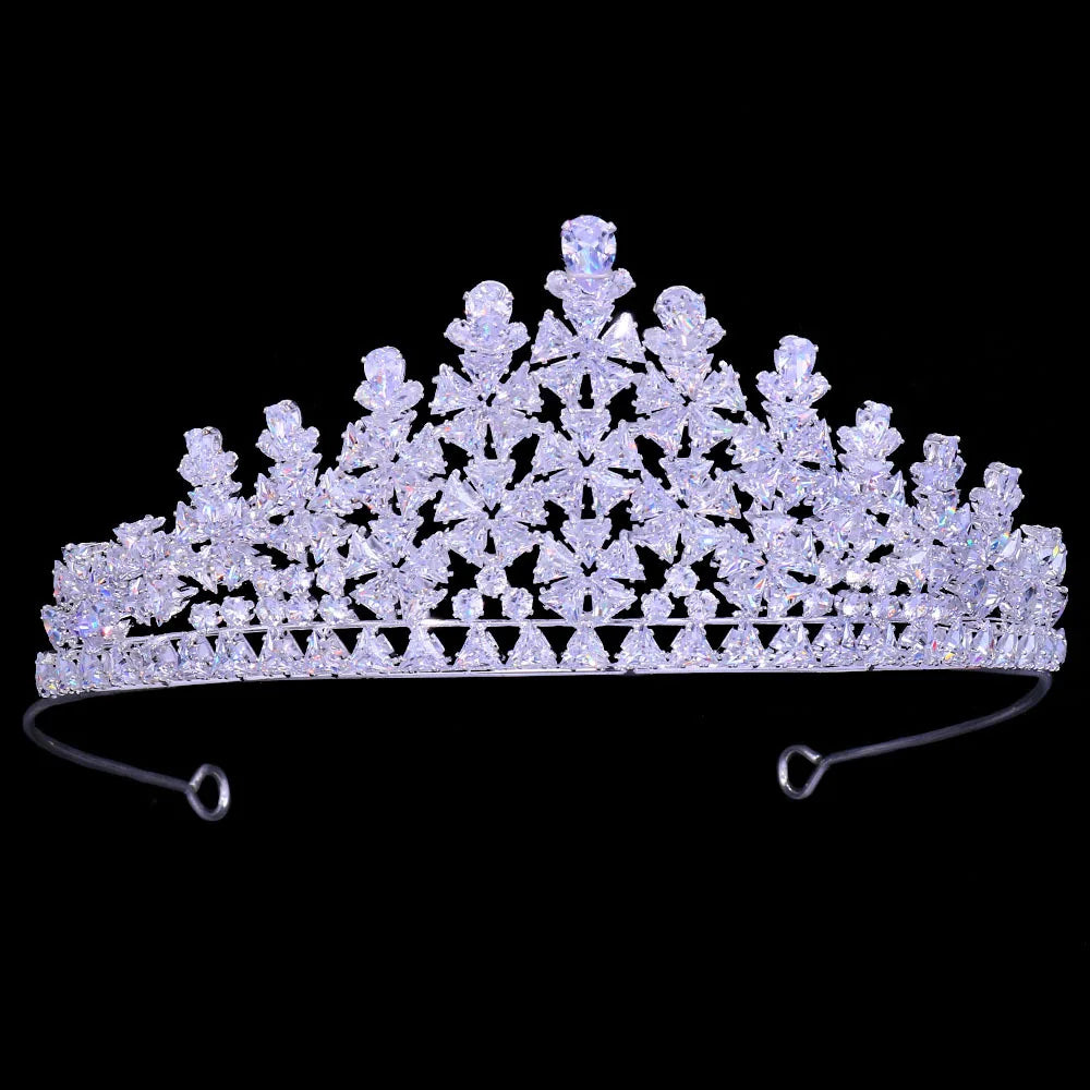 Full Zirconia Bridal Tiara