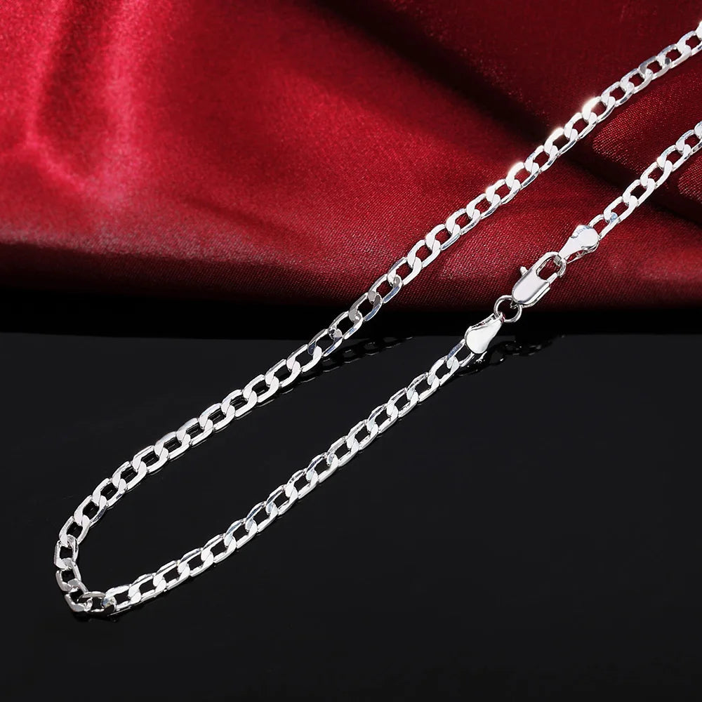 Silver Link Chain Necklace