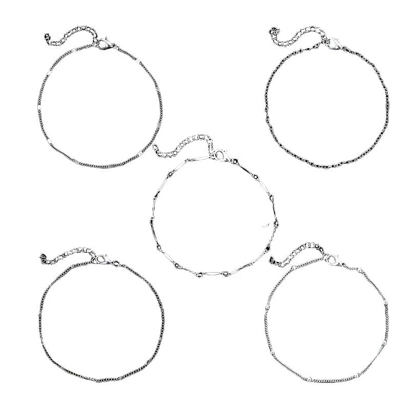 Round Ball Beads Anklet