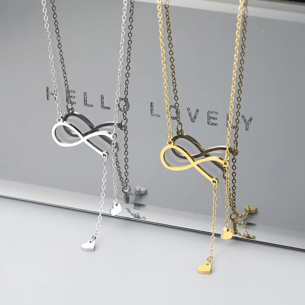 Infinity Symbol Necklaces