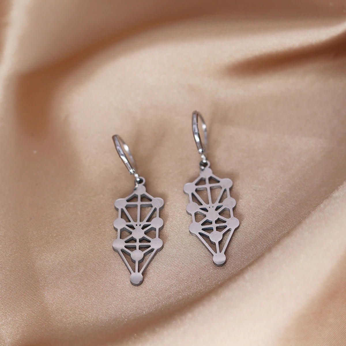 Zebrafish Hoop Earring