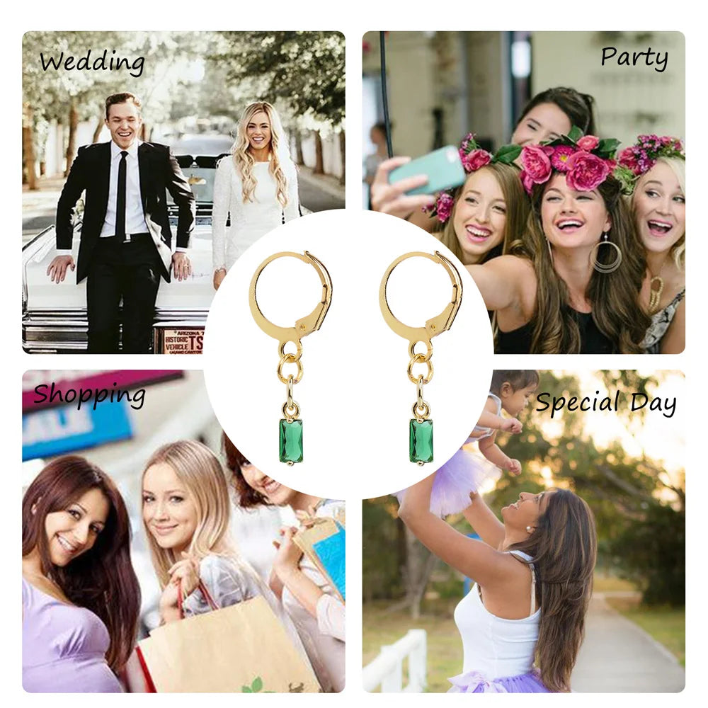 Rectangle Teardrop Pendant