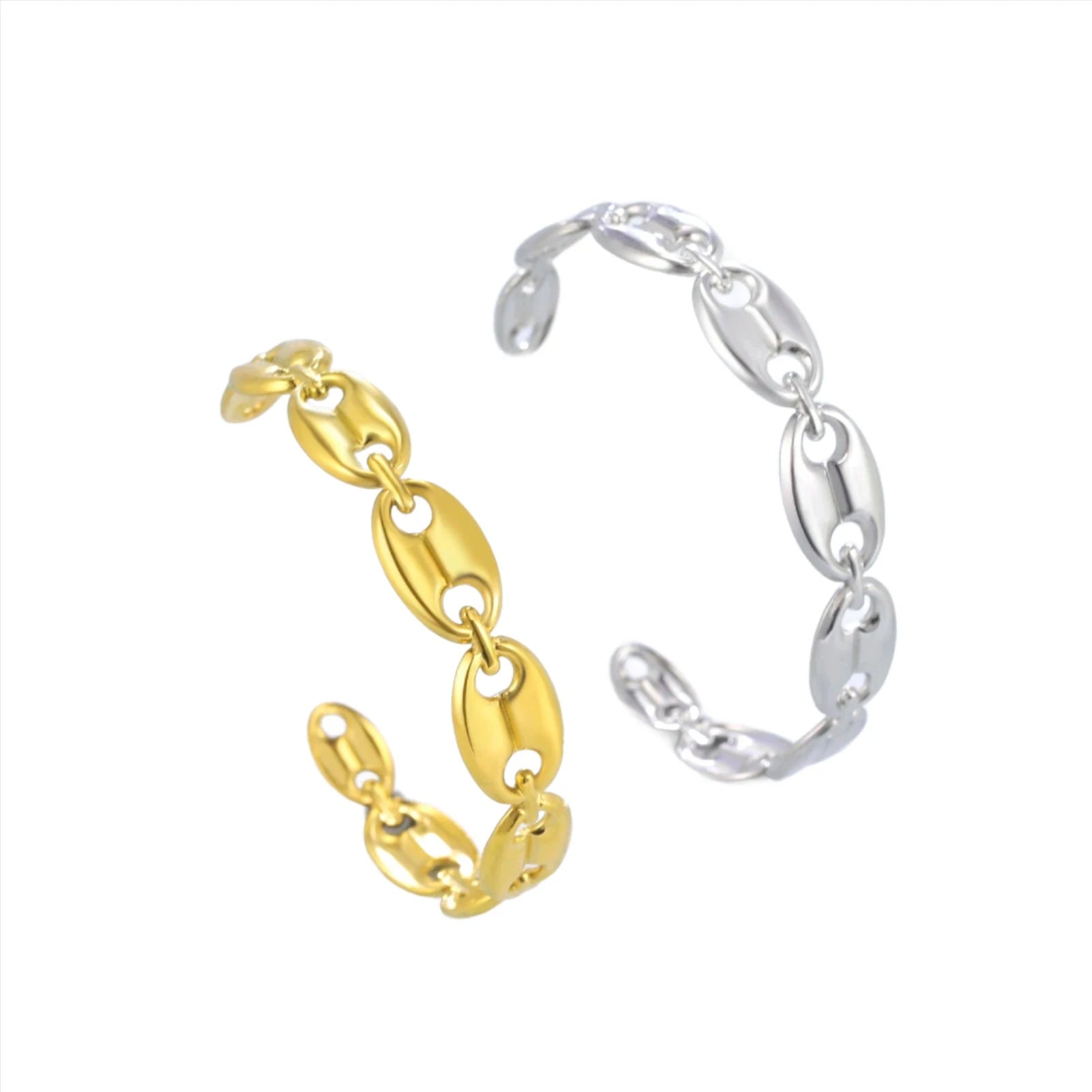 Pig Nostril Cuff Bracelet