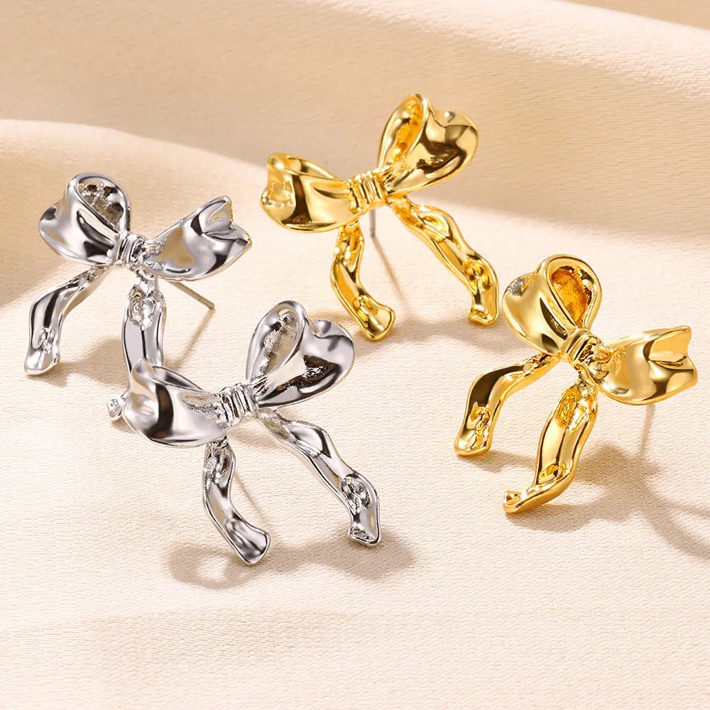 Bow Stud Cute Earring