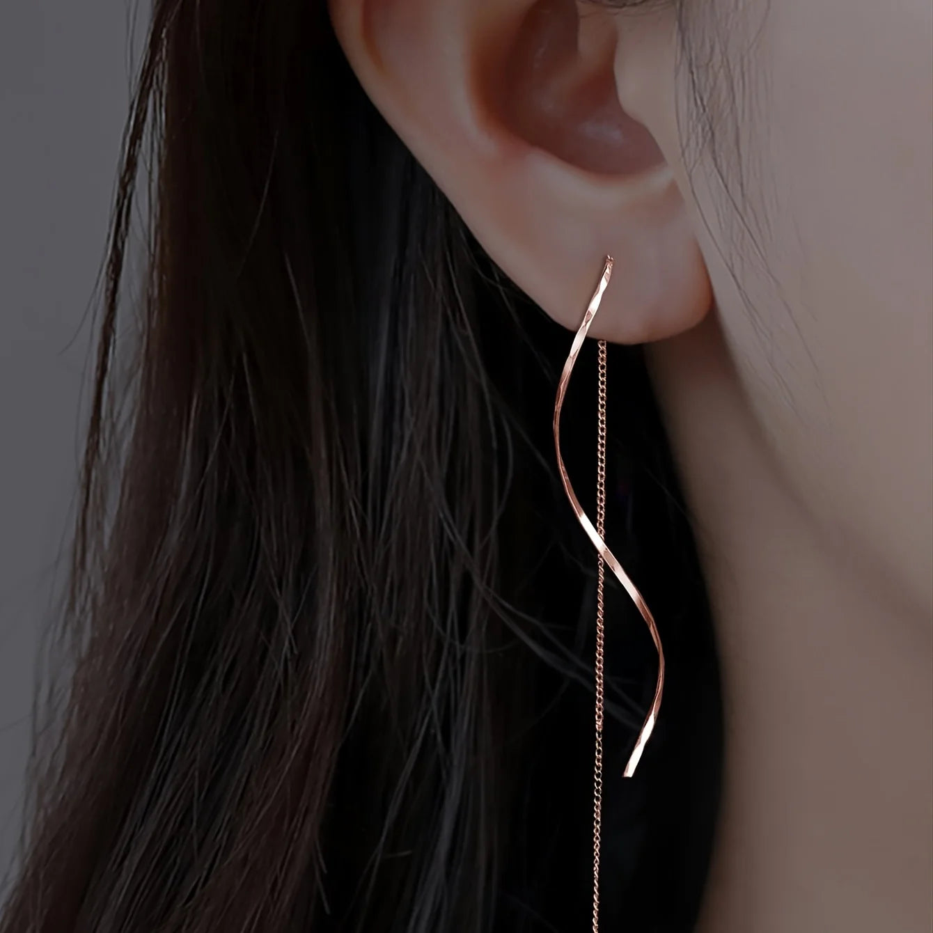 Wave Shaped Earring