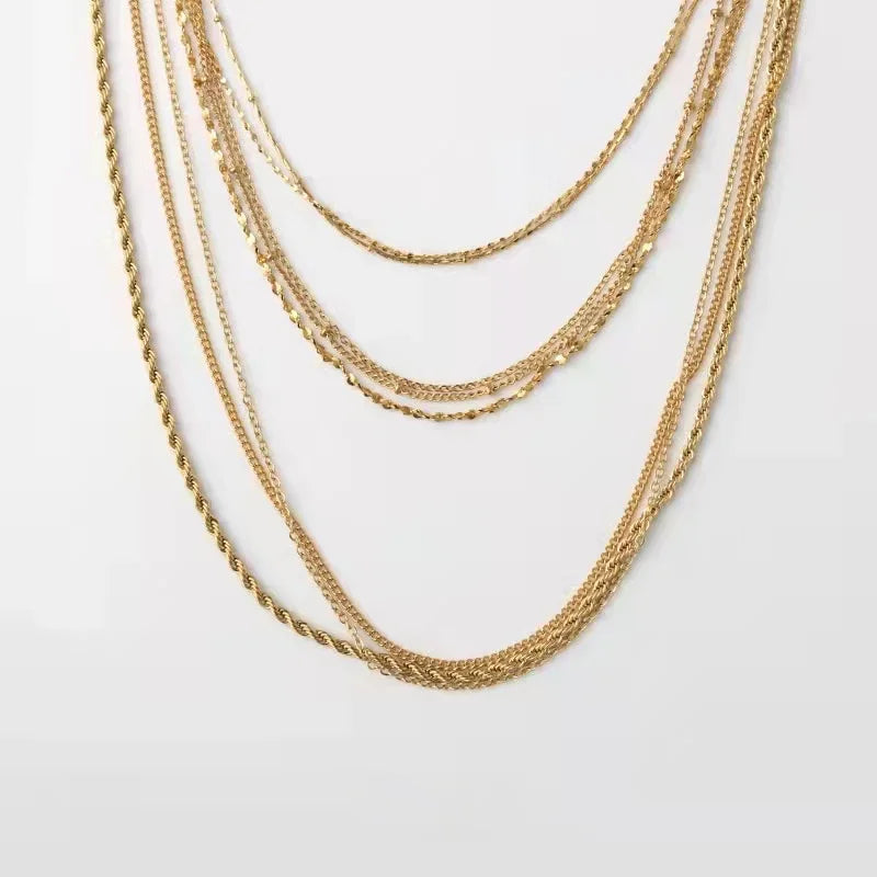 Heart Pendant Link Chain Necklace