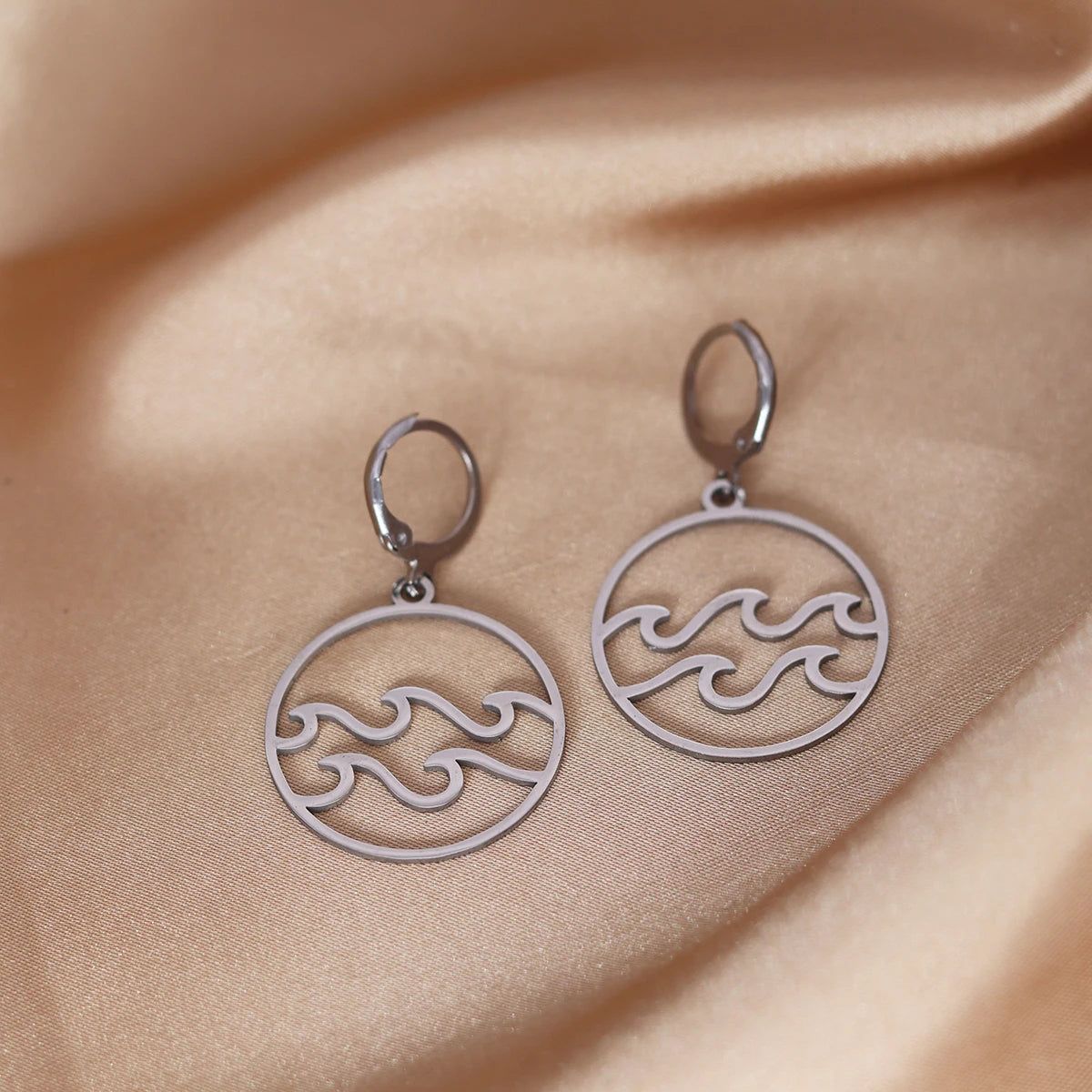 Zebrafish Hoop Earring