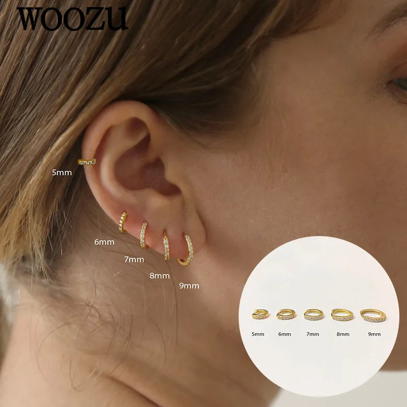 Hoop Buckle Earrings