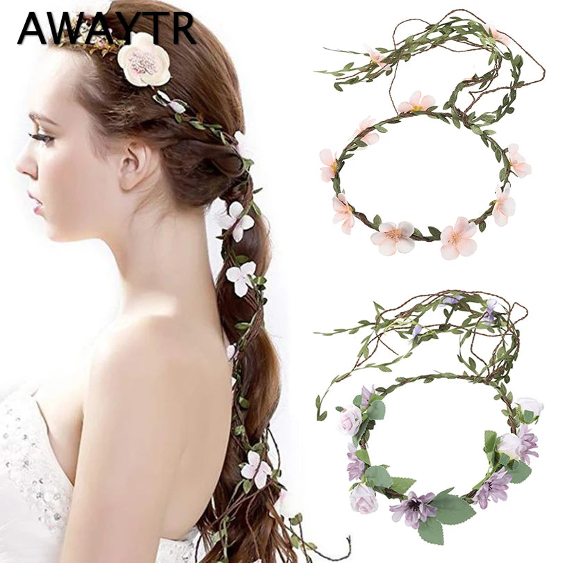 AWAYTR Rattan Vines Crown