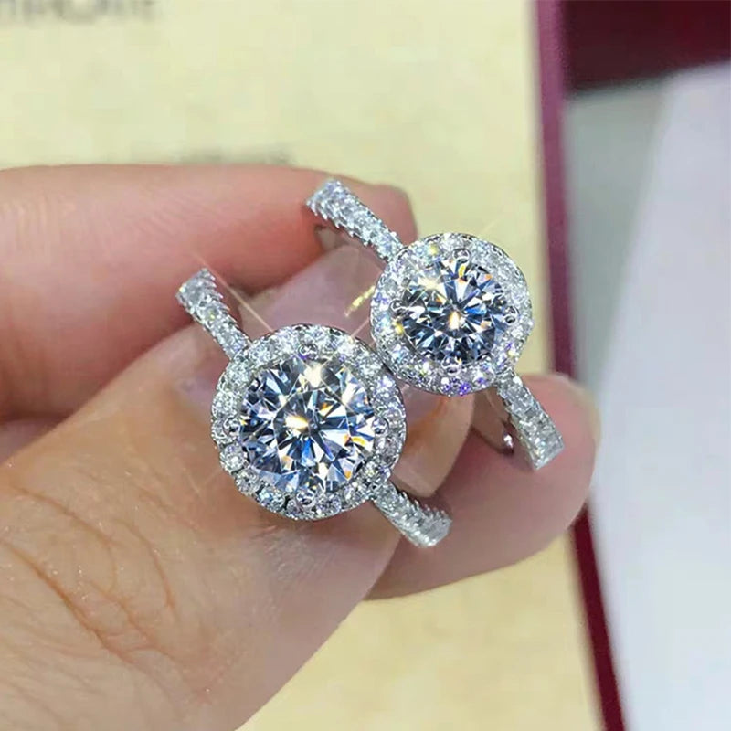 Diamond Halo Engagement Rings