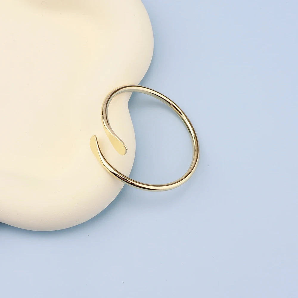 Oval Stacking Cuff Bracelet