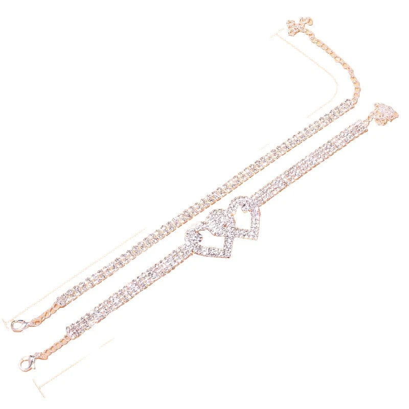 Dazzling Cubic Zirconia Ancklets