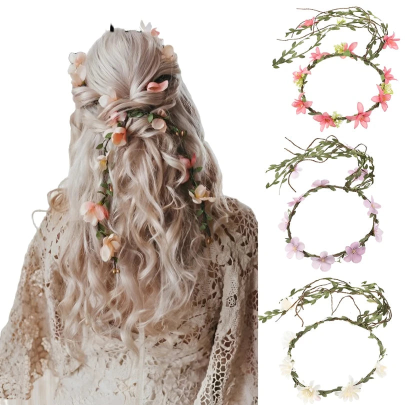 AWAYTR Rattan Vines Crown