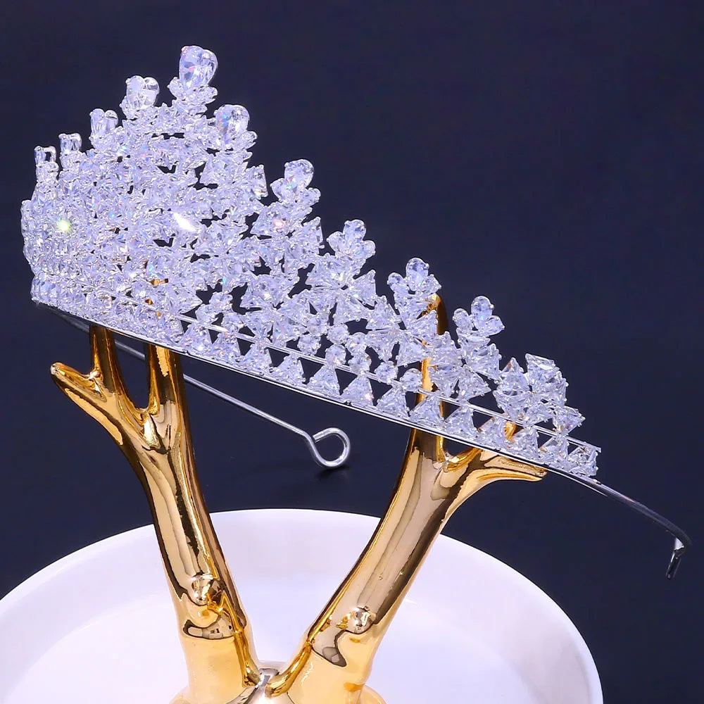 Full Zirconia Bridal Tiara