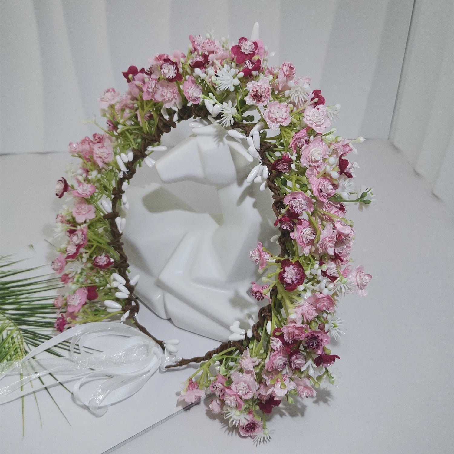 Baby's Breath Flower Crown