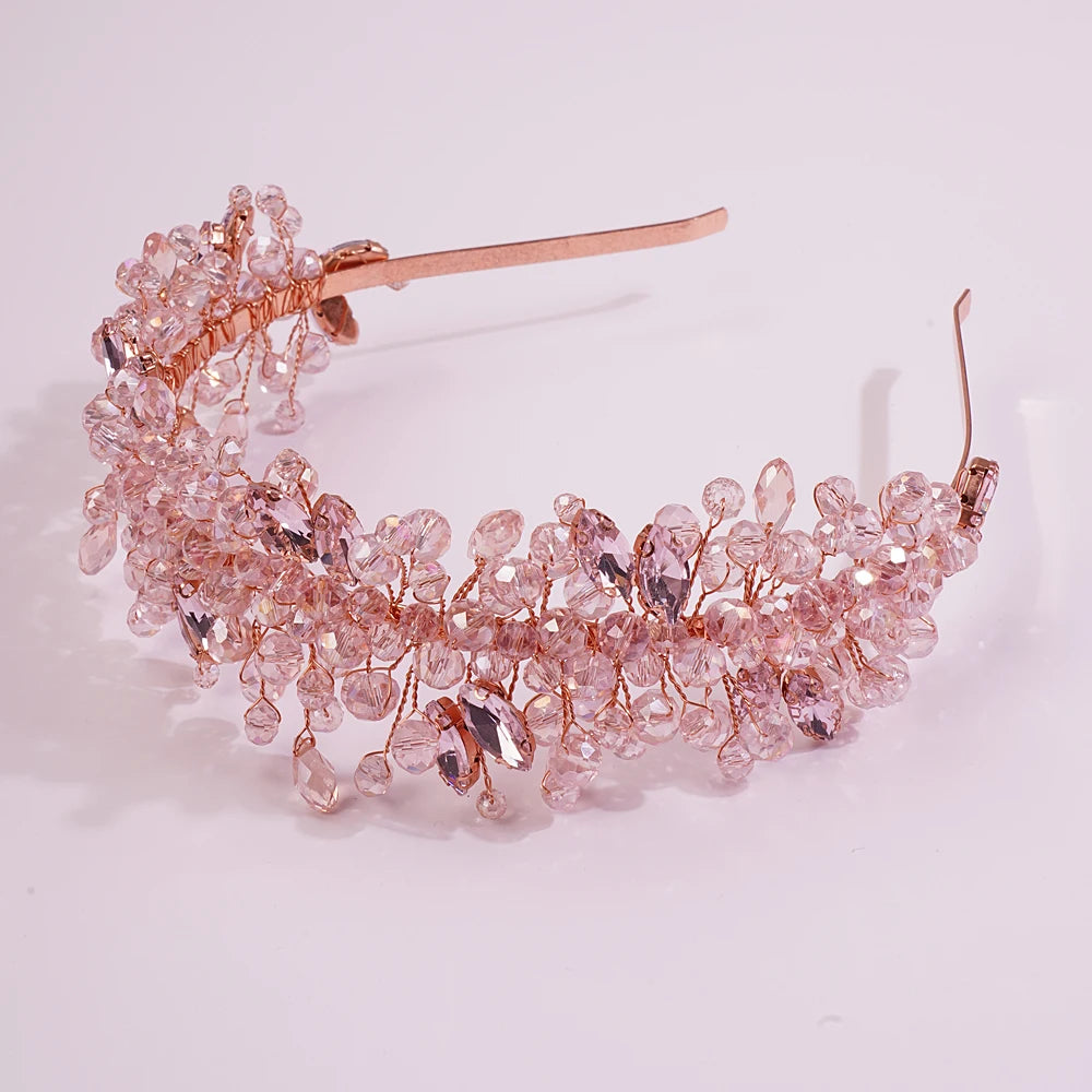 Luxury Pink Gold Crown