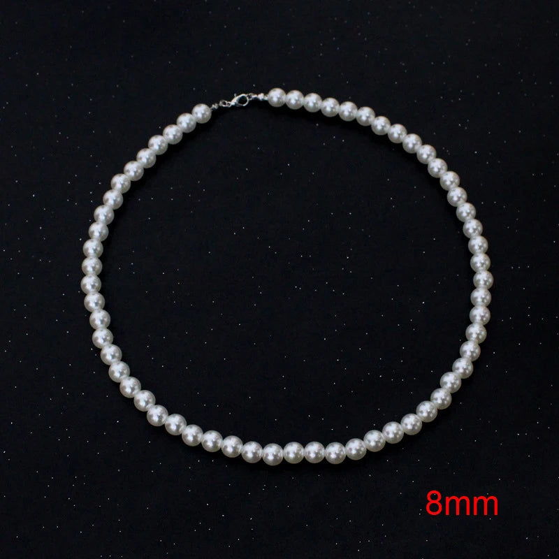 Ethereal Pearl Choker Necklace
