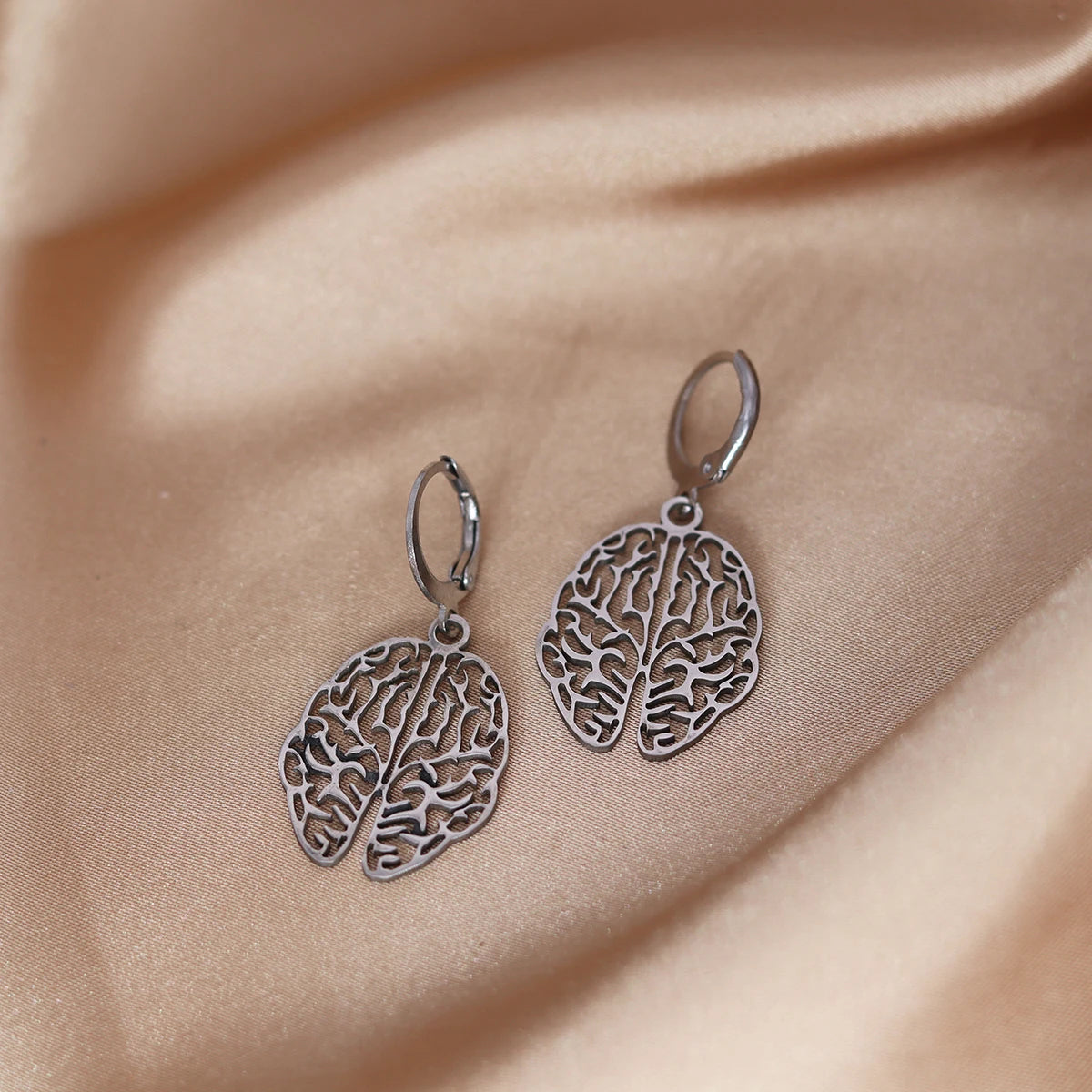 Zebrafish Hoop Earring