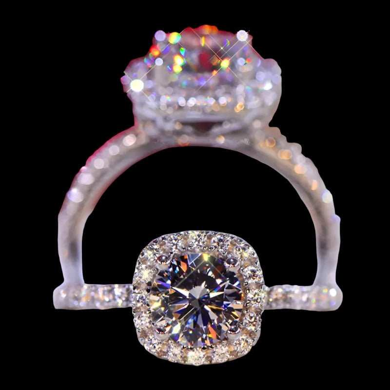 Diamond Halo Engagement Rings