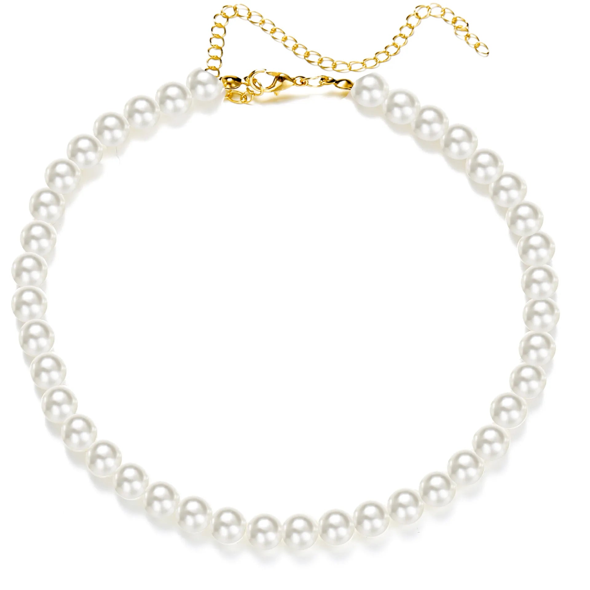 Exquisite Pearl Choker Necklace
