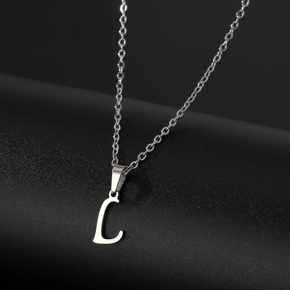 Capital Initial Name Necklace
